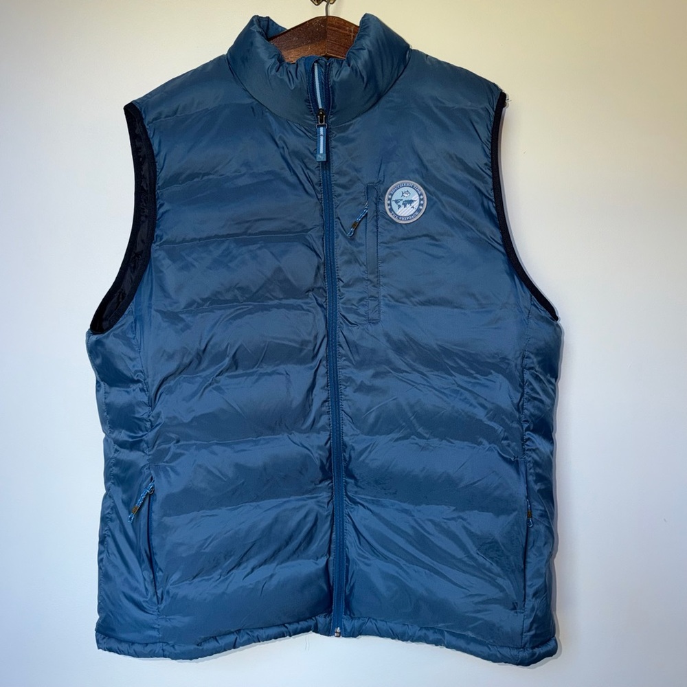 Southern Tide Sport The Skipjack Duck Down Puffer Zip Winter Vest